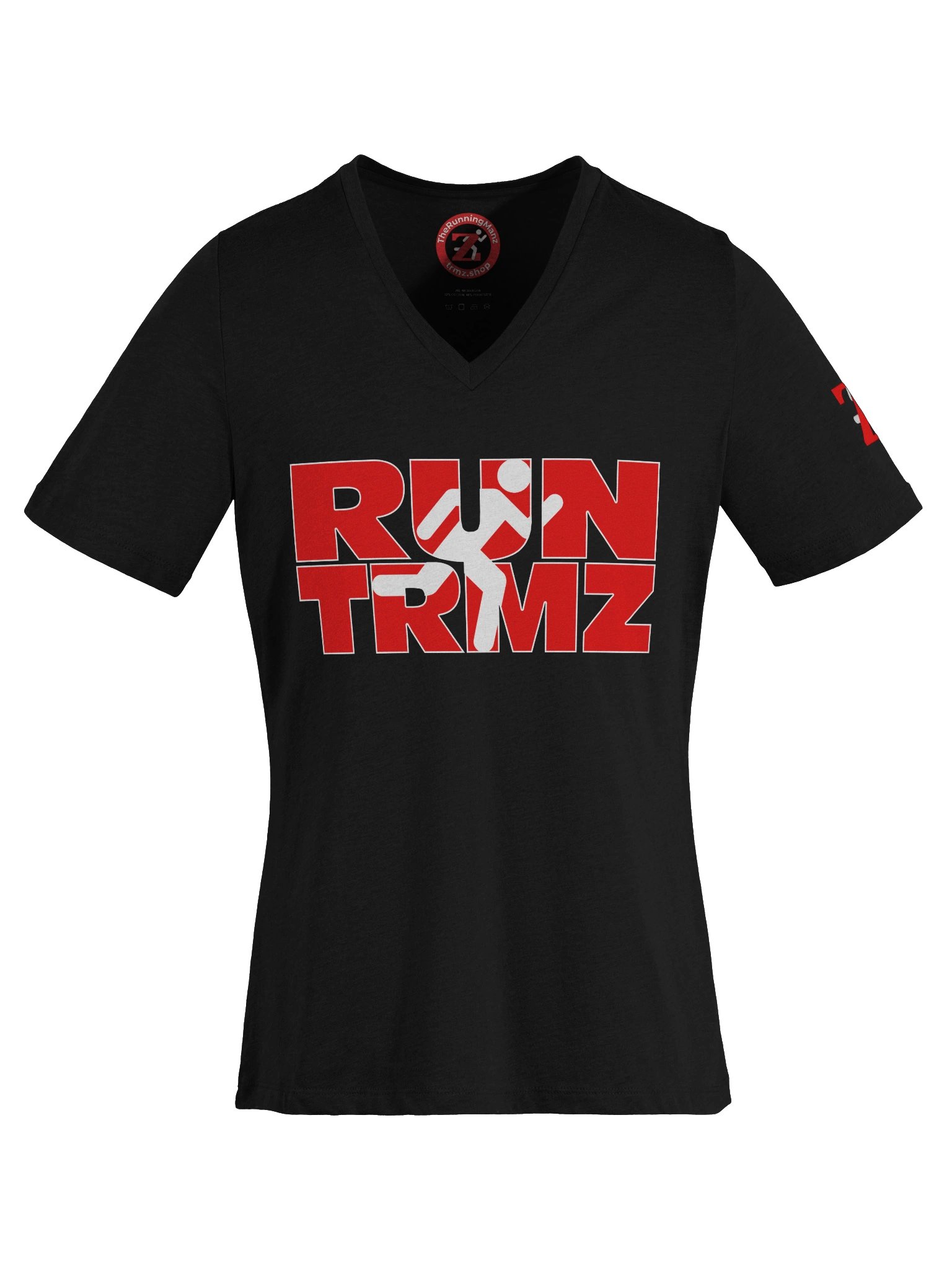 RUN TRMZ Ladies’ V-Neck Tee product image (41)