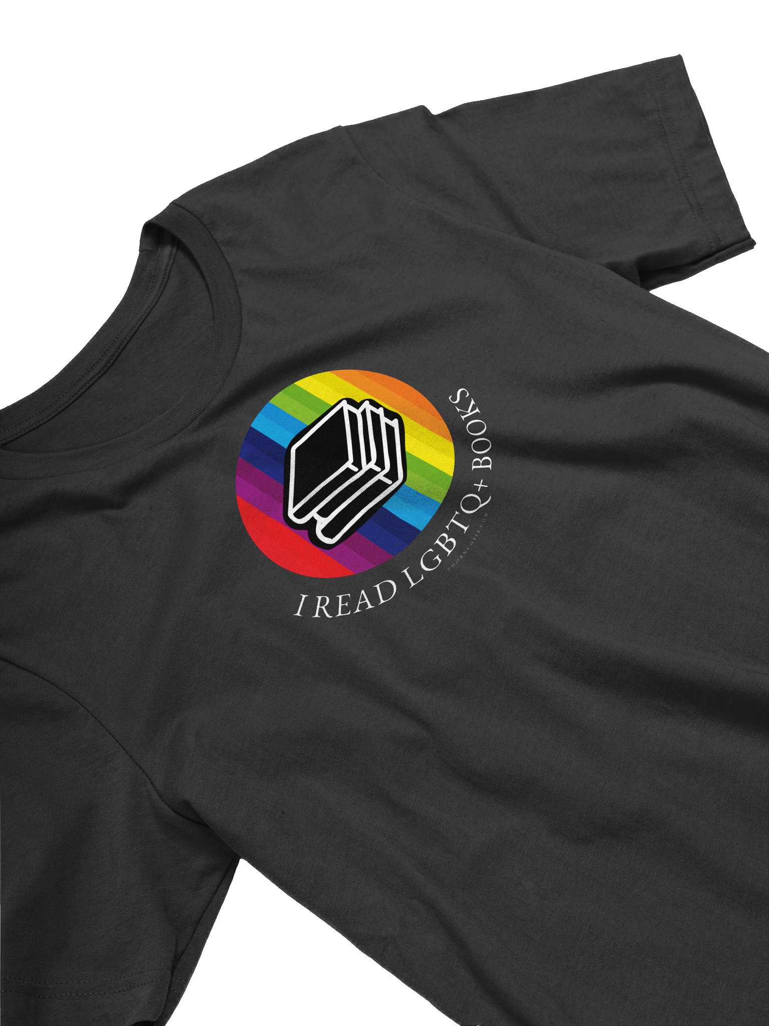 I Read LGBTQ+ Books Soft Cotton T Shirt product image (3)