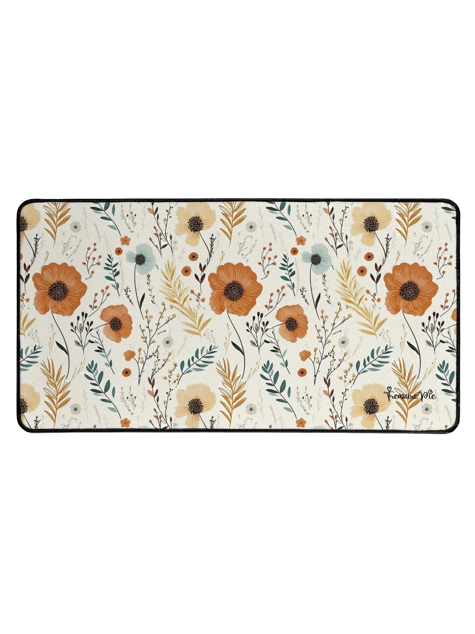 Floral Pattern Desk Mat by Treasure Pie product image (1)