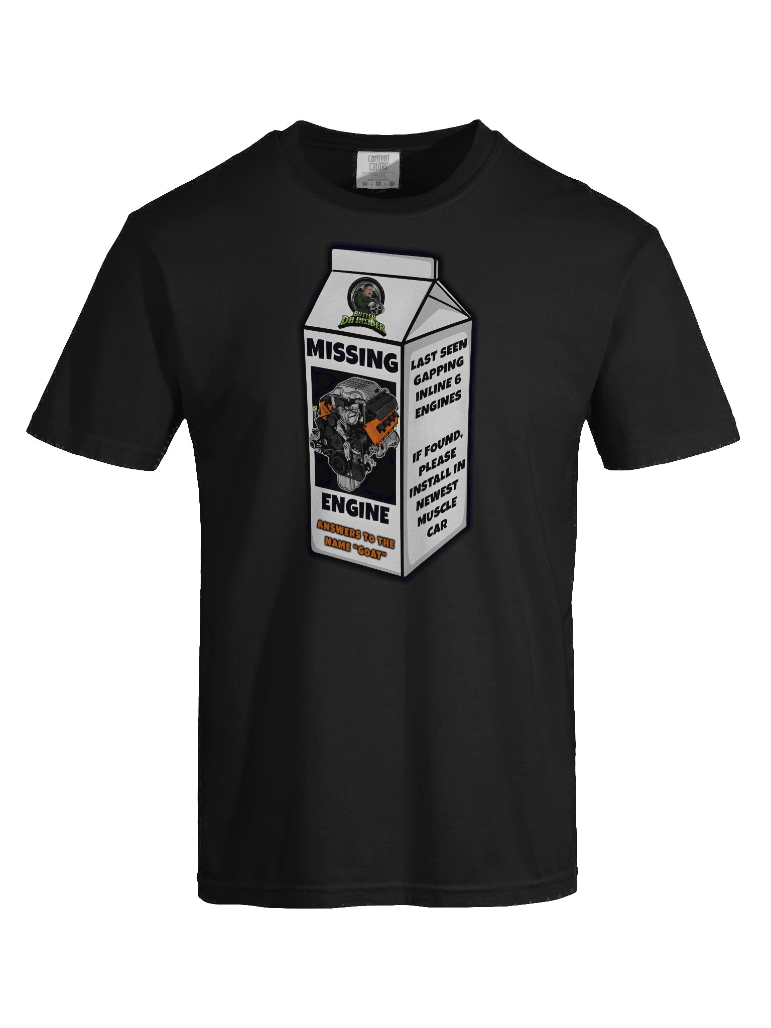 GOAT Engine Missing Illustration T-Shirt product image (63)