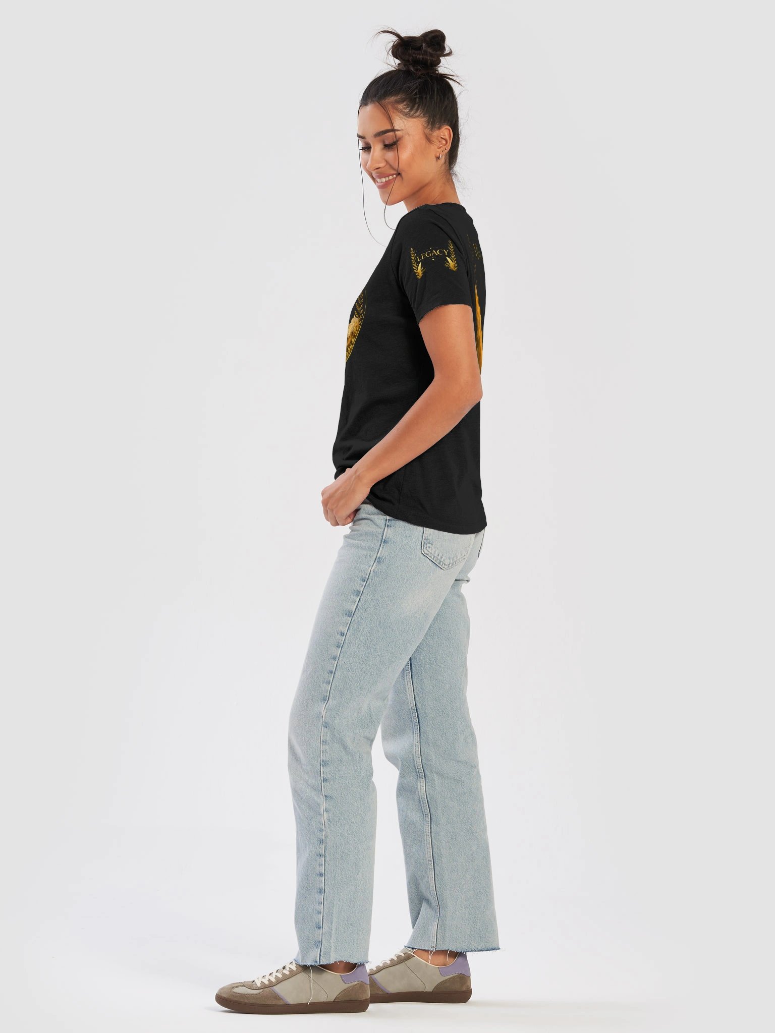 Mwanafunzi Women's Relaxed V-Neck T-Shirt product image (5)