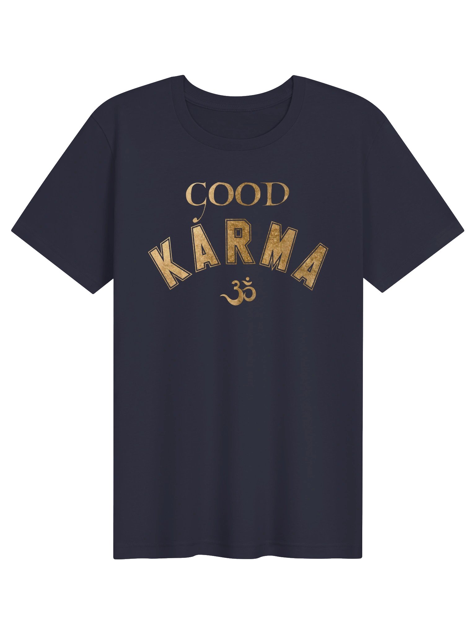 Good Karma Om Gold Tee product image (21)