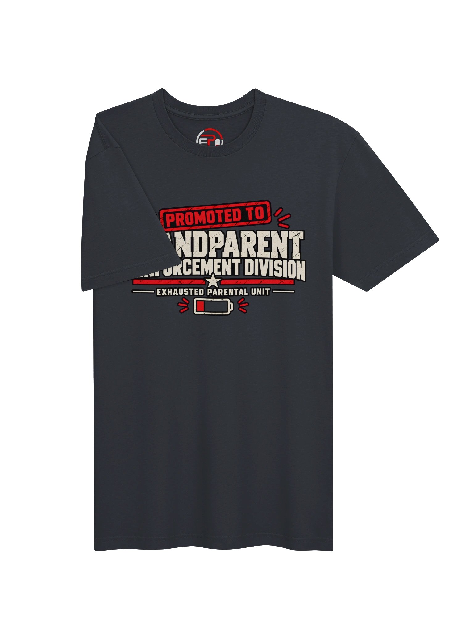 Promoted to Grandparent Reinforcement Division Men's Tee product image (3)