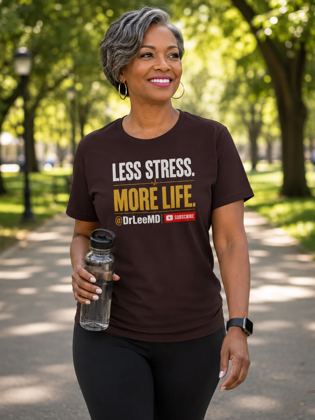 Less Stress. More Life. unisex T-shirt product image (12)
