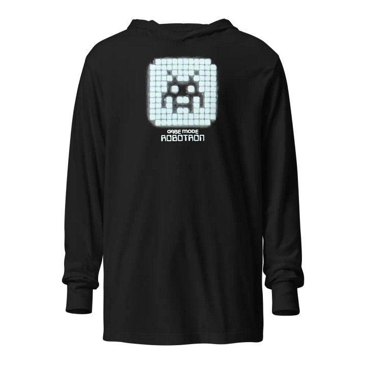 GABE Robotron Mode Long Sleeve Hoodie Tee product image (1)