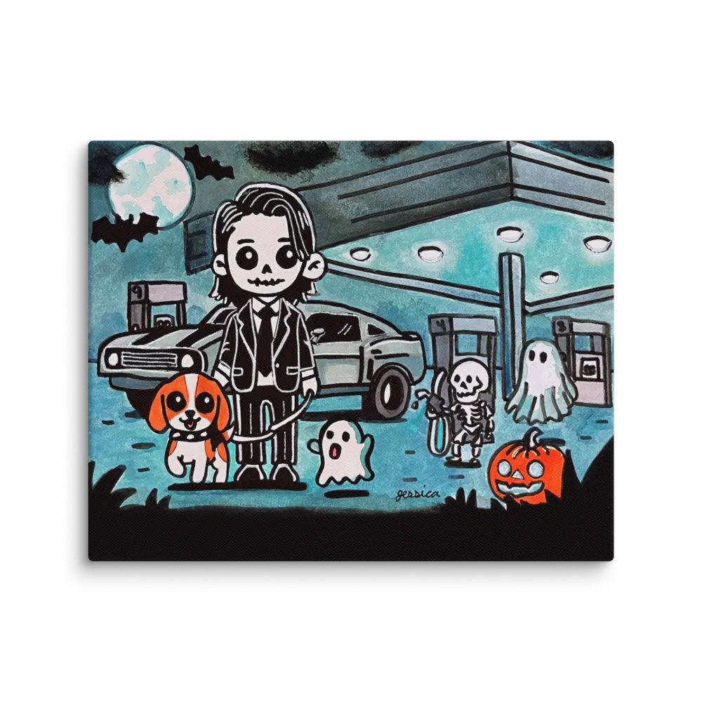 Midnight Refuel Canvas product image (1)
