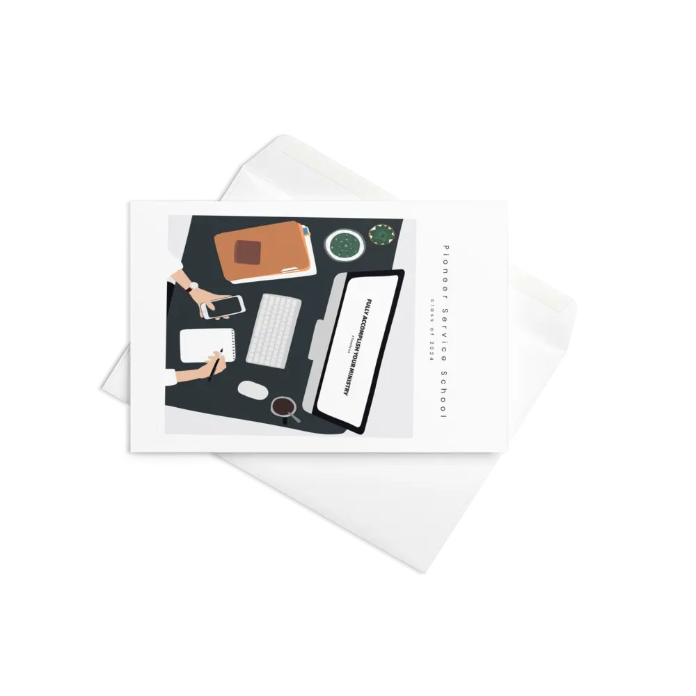 Pioneer Service School | Class of 2024 | Greeting Card product image (2)