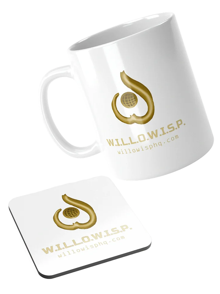 Base Op Mug and Coaster (white) product image (1)