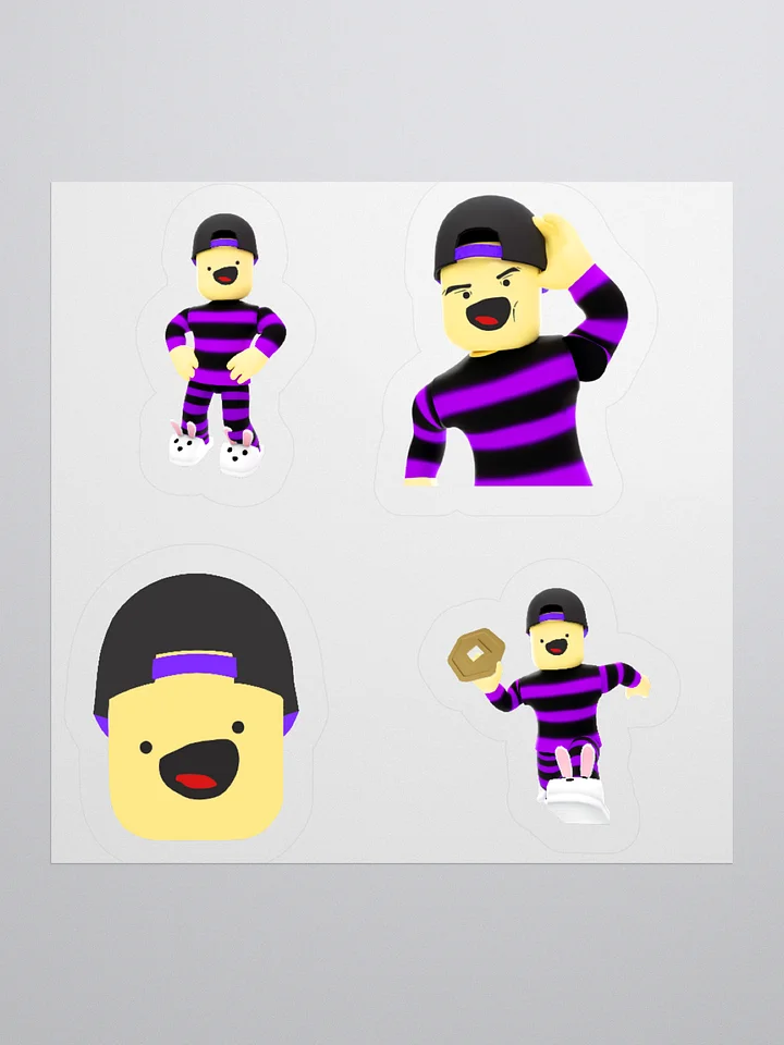 KuttyPlayz Sticker Sheet product image (3)