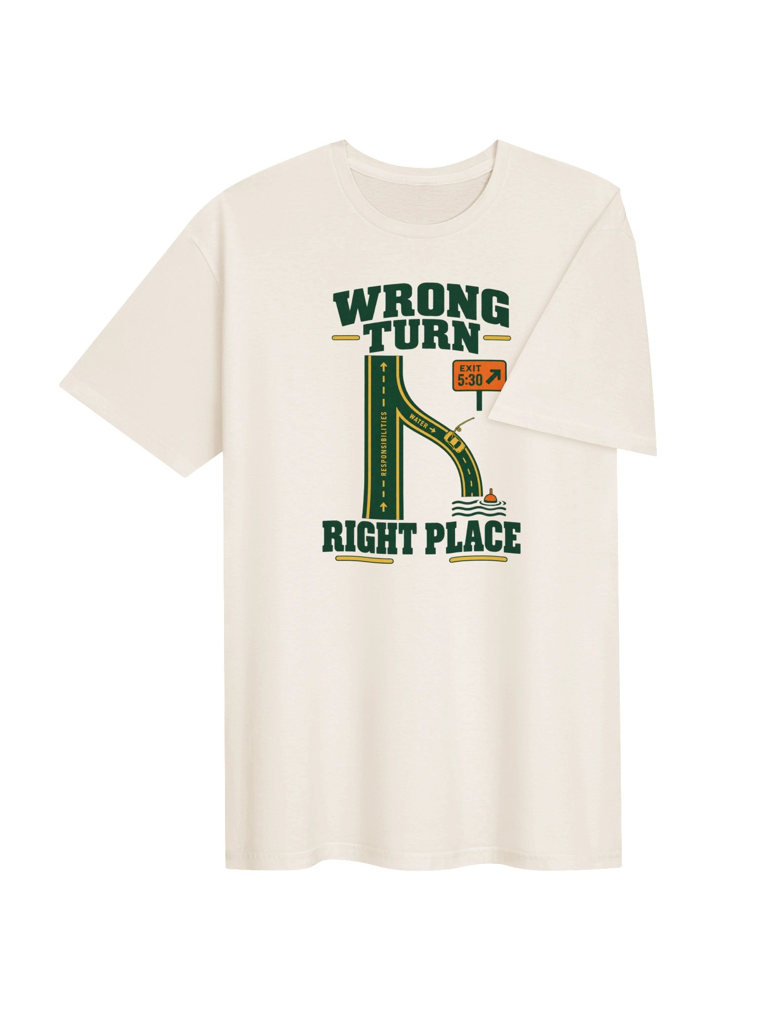 Wrong Turn / Right Place T-Shirt product image (4)