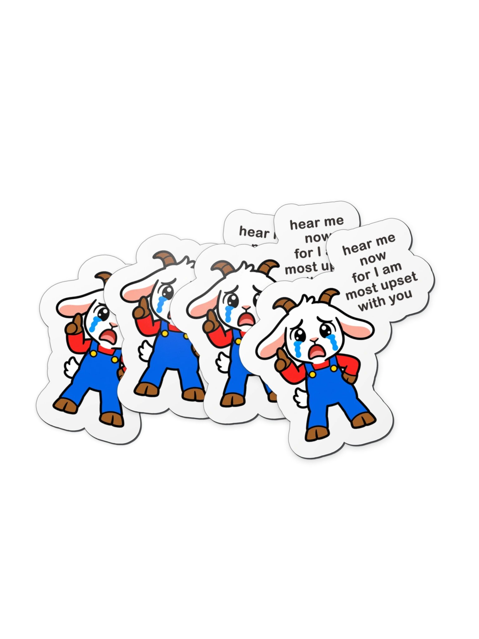 Hear Me Now, for I Am Most Upset With You Magnet product image (3)