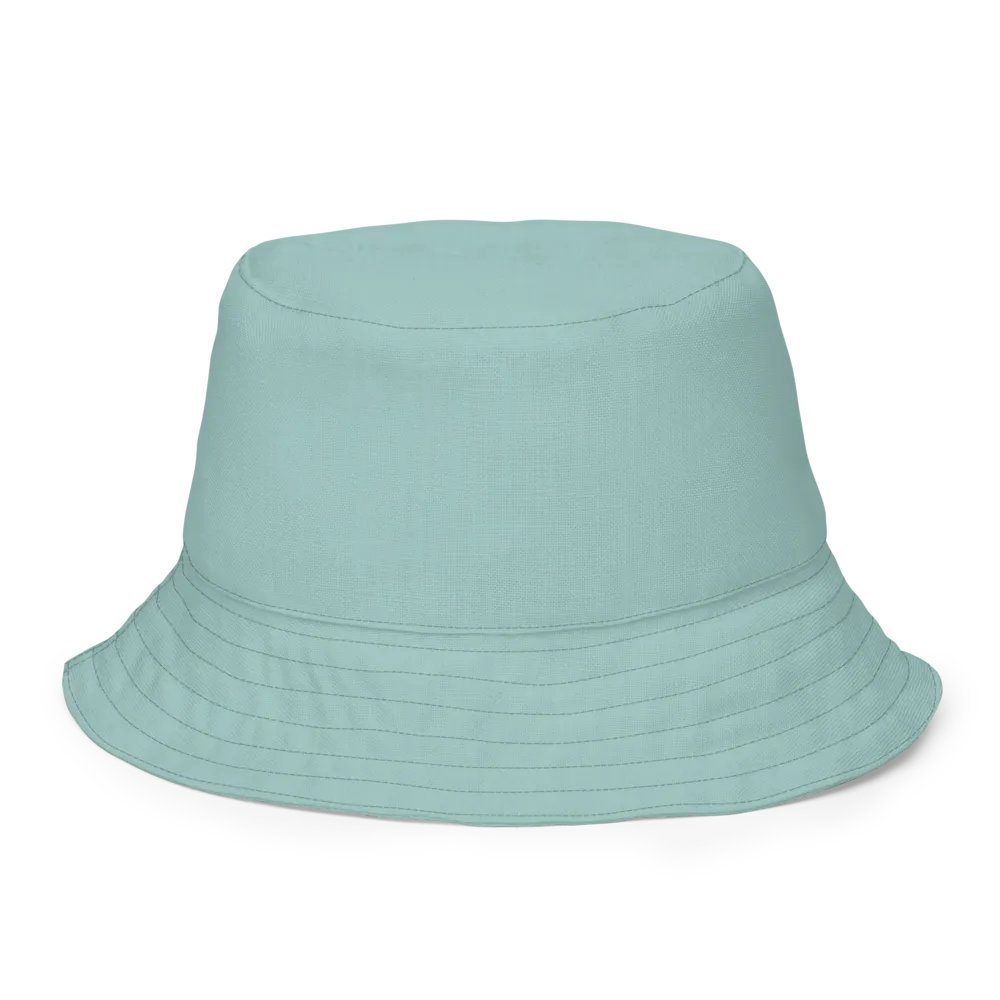 Wild Flowers Navy Reversible Bucket Hat product image (6)