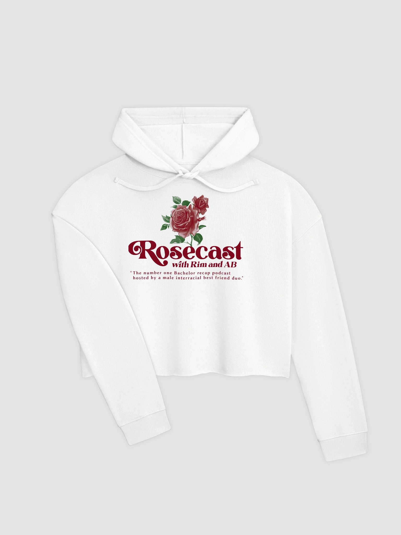 Retro Rose Lightweight Cropped Hoodie product image (5)