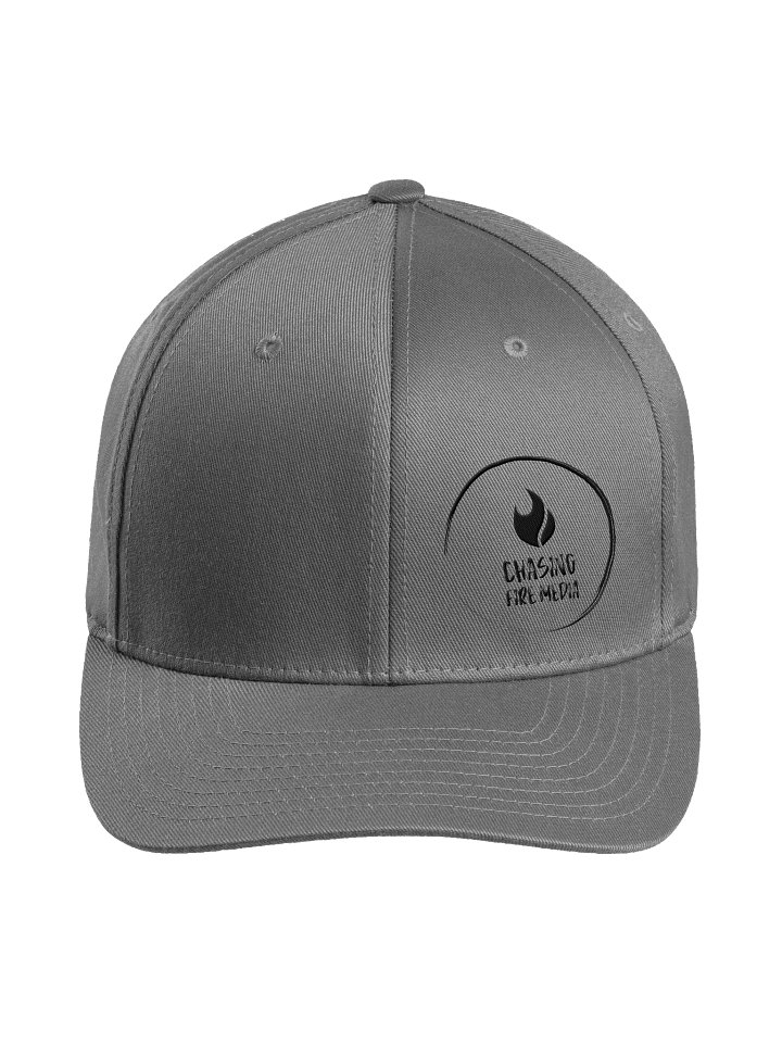 Chasing Fire Media Flexfit Hat - Black emblem product image (2)