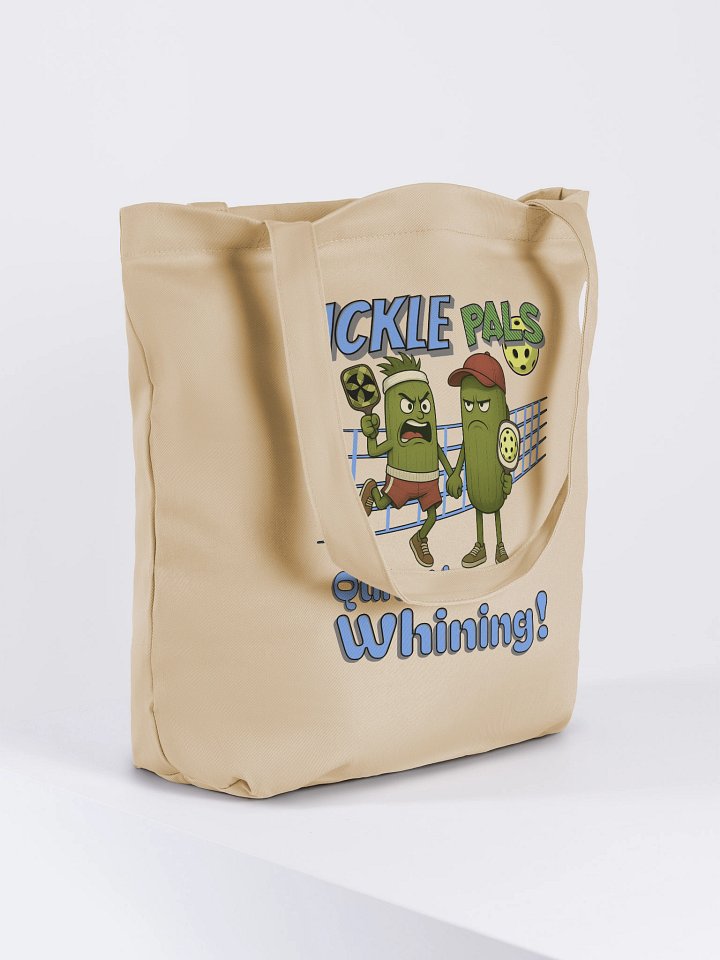 Pickle Pals Guys Quit The Whining Pickleball Eco-Friendly Tote Bag product image (4)