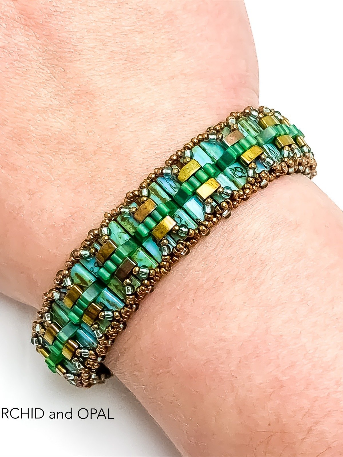 Beading Pattern – Pleated Tila Bracelet product image (3)