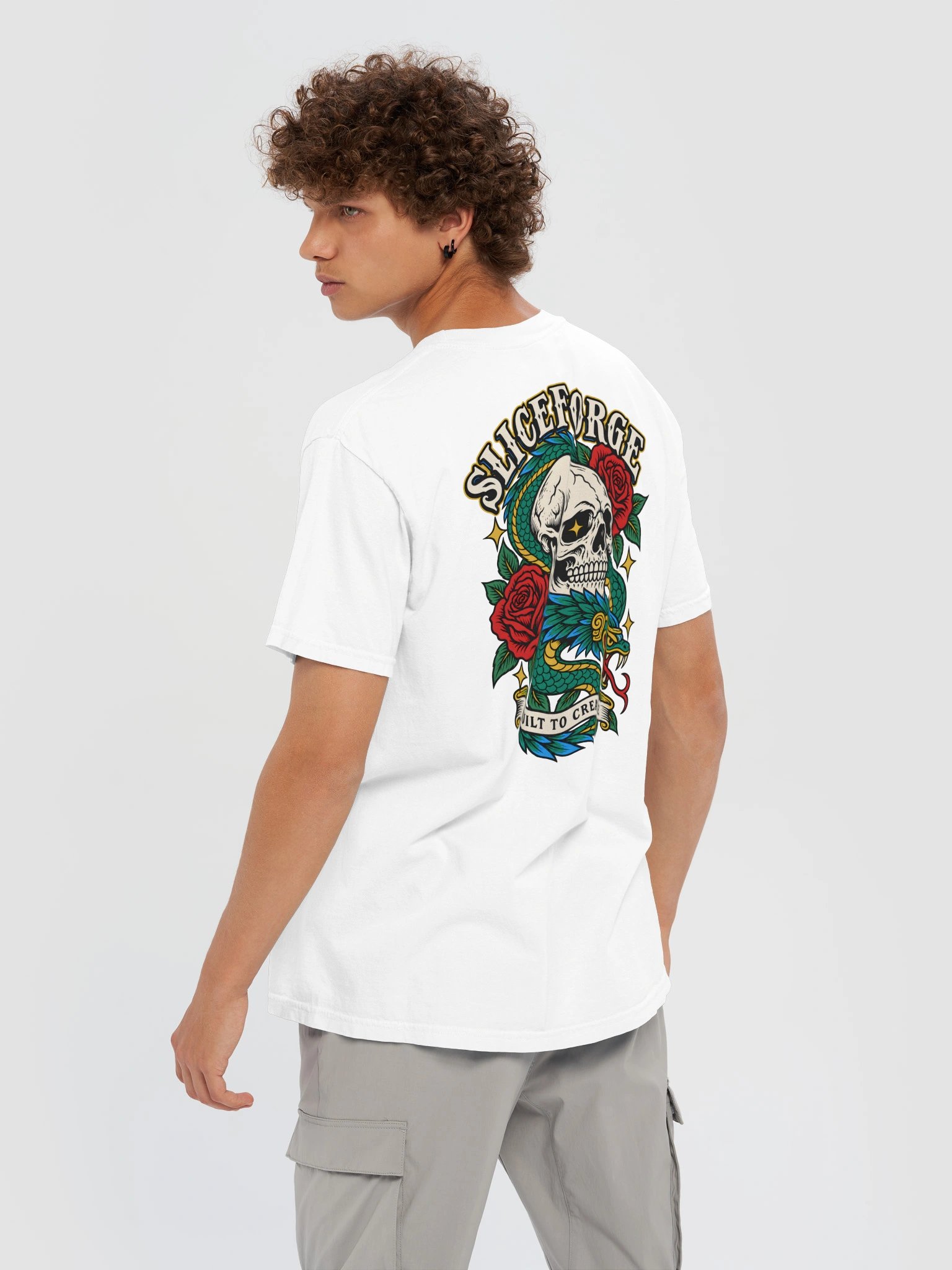 Skull Bloom Heavyweight Tee product image (6)
