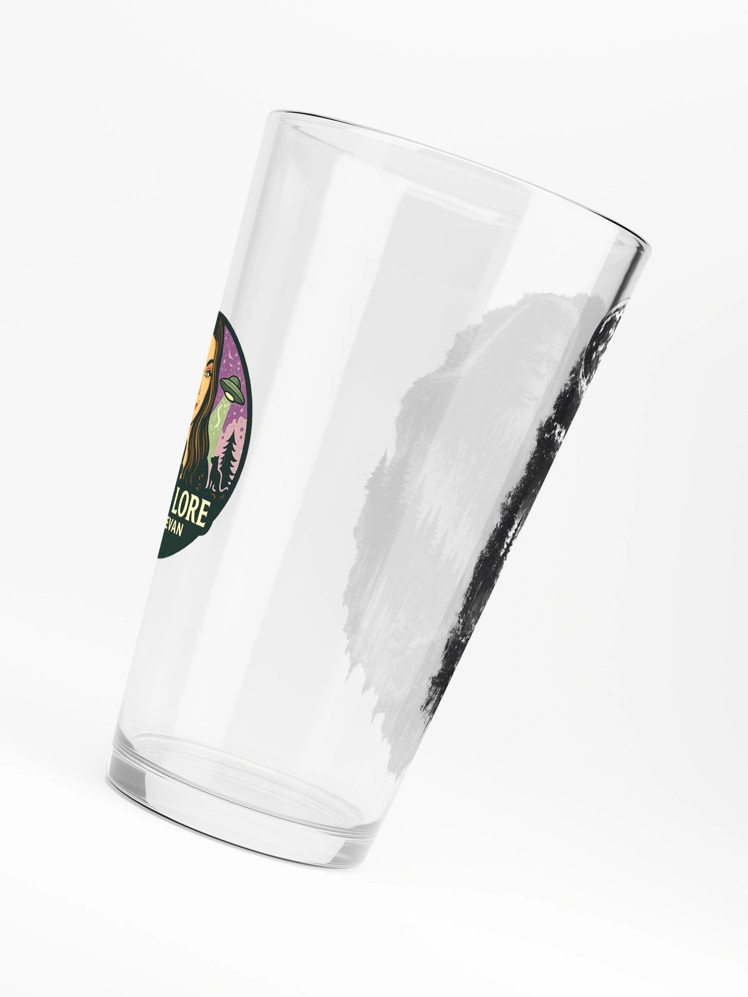 SENTIMENTAL SASQUATCH SHAKER PINT GLASS 16oz product image (6)