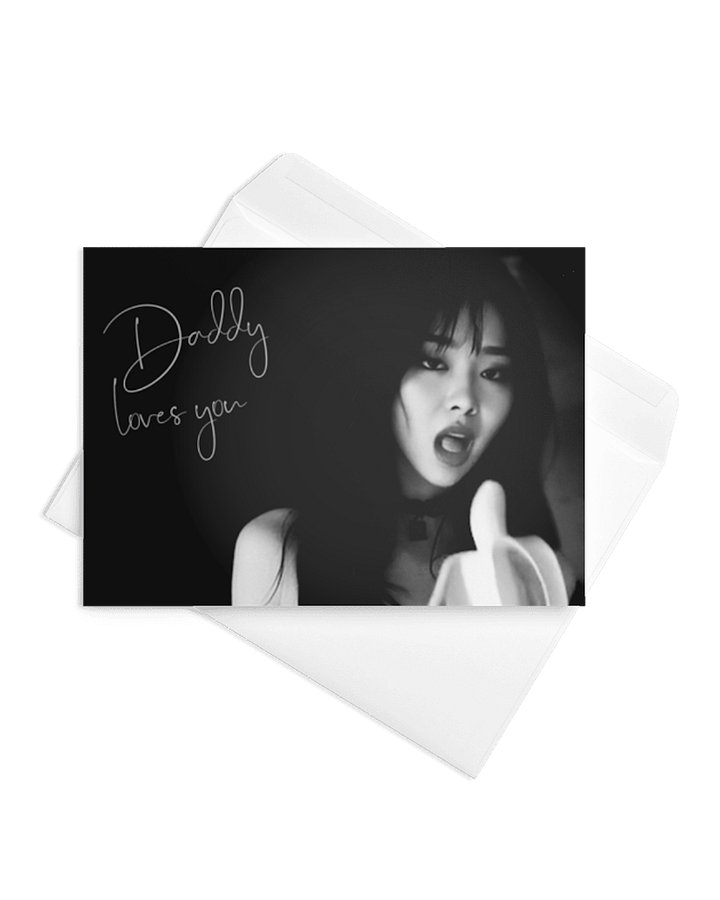 Daddy Loves You | Novelty Postcard product image (1)