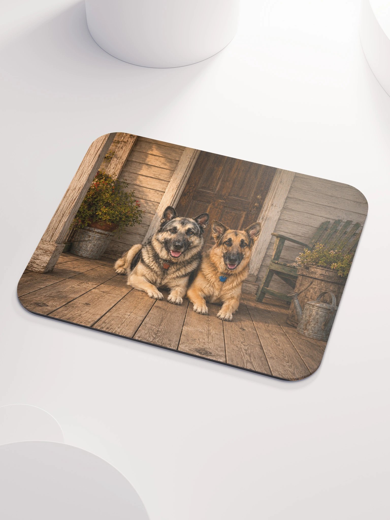 Home With Boone & Bear — Mouse Pad product image (3)