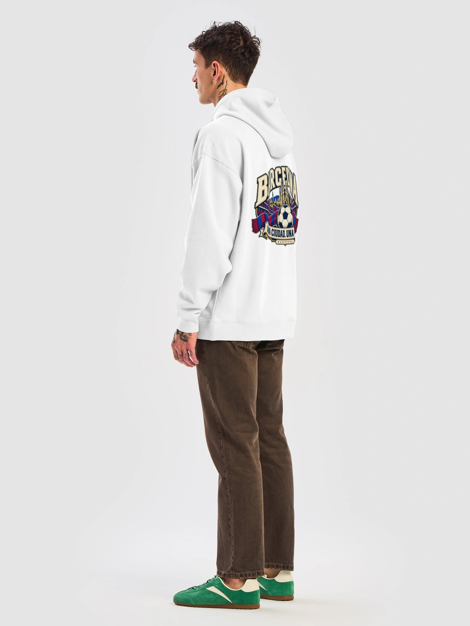 Sudadera de Fútbol de Barcelona con Capucha | WanderOdd product image (47)