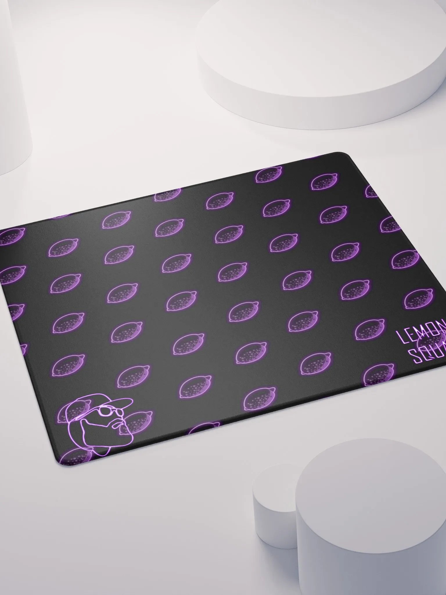 Squad Purp Grid Mouse Pad product image (4)