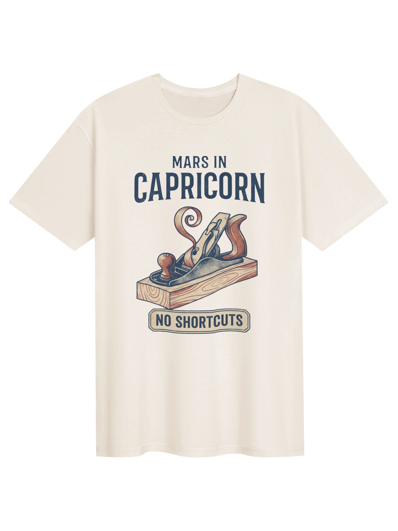 Mars in Capricorn No Shortcuts Tee product image (1)