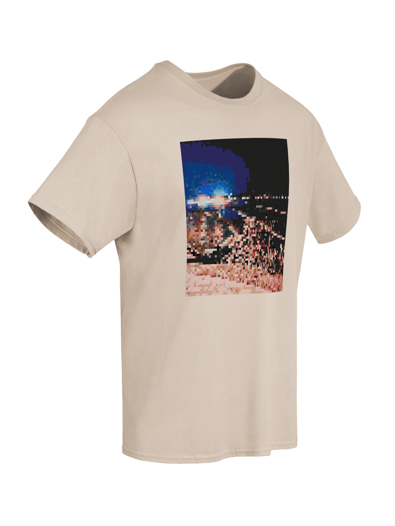 pixel coastline graphic tee product image (6)