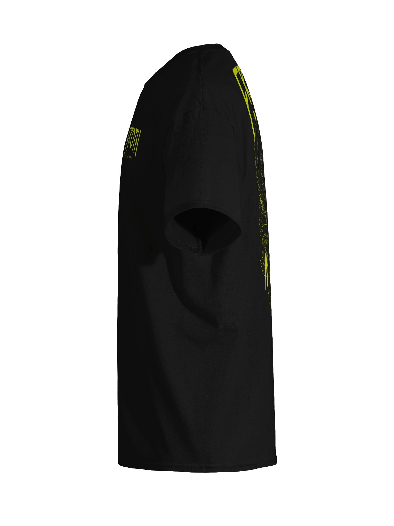 FROTH Octopus Tee - Black / Chartruese product image (9)