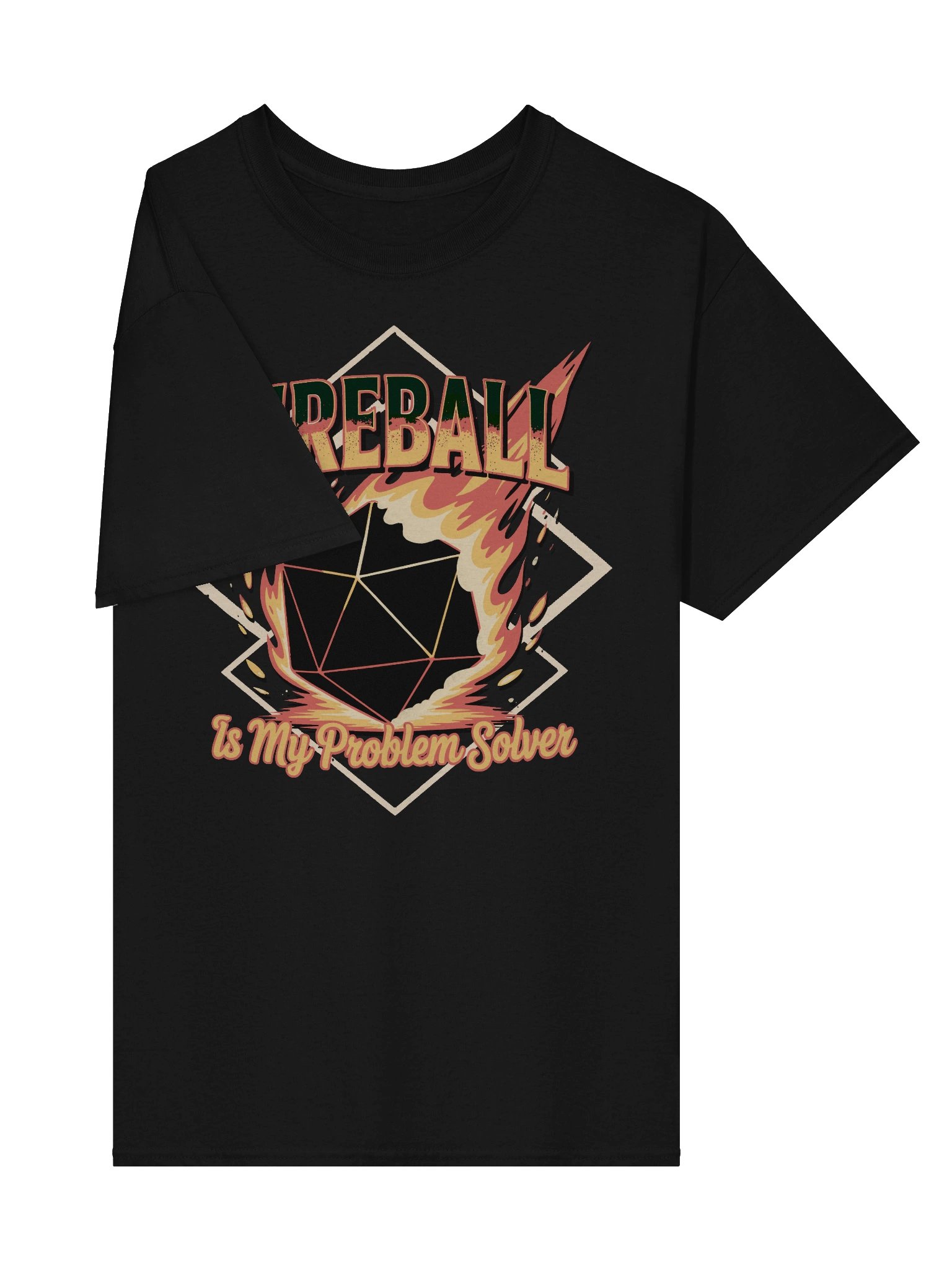 DnD Fireball T-shirt product image (4)