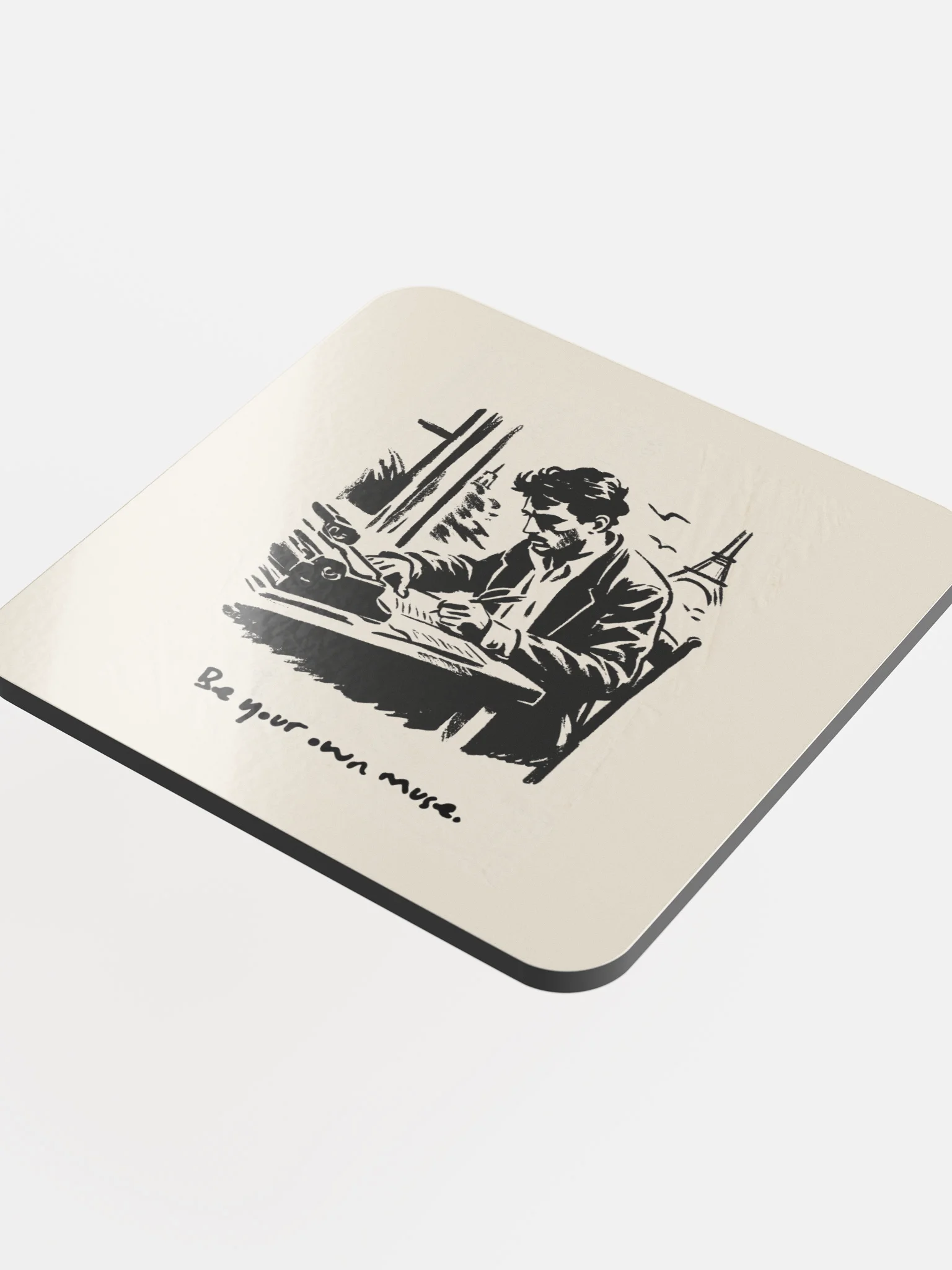 Be Your Own Muse Eiffel Tower Coaster product image (4)