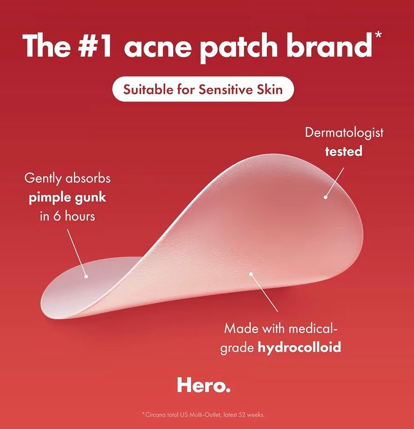Mighty Patch Original – Hydrocolloid Acne Patches for Zits & Whiteheads, 36 Count product image (5)
