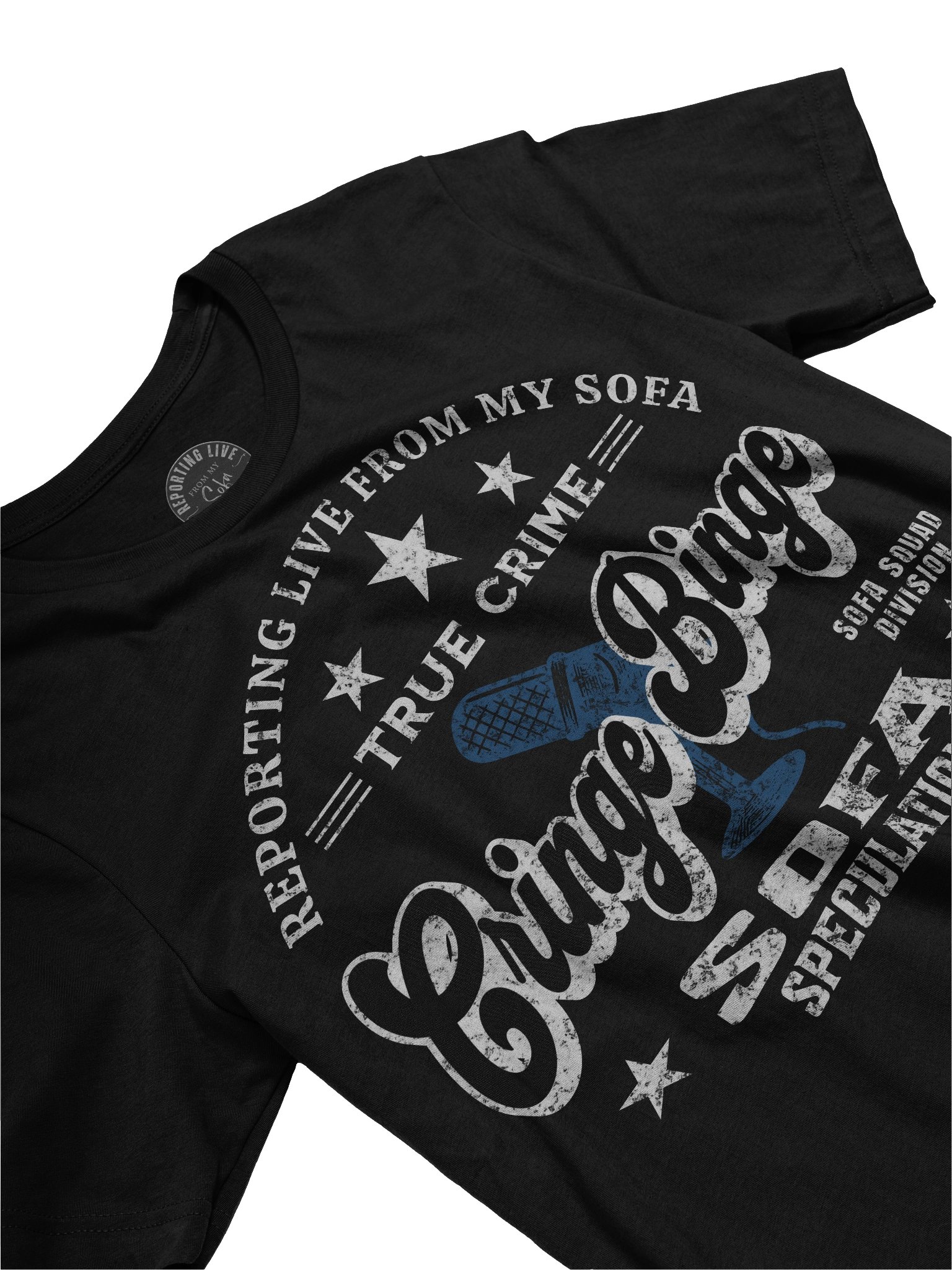 Cringe Binge Varsity Sofa Speculation Tee product image (4)