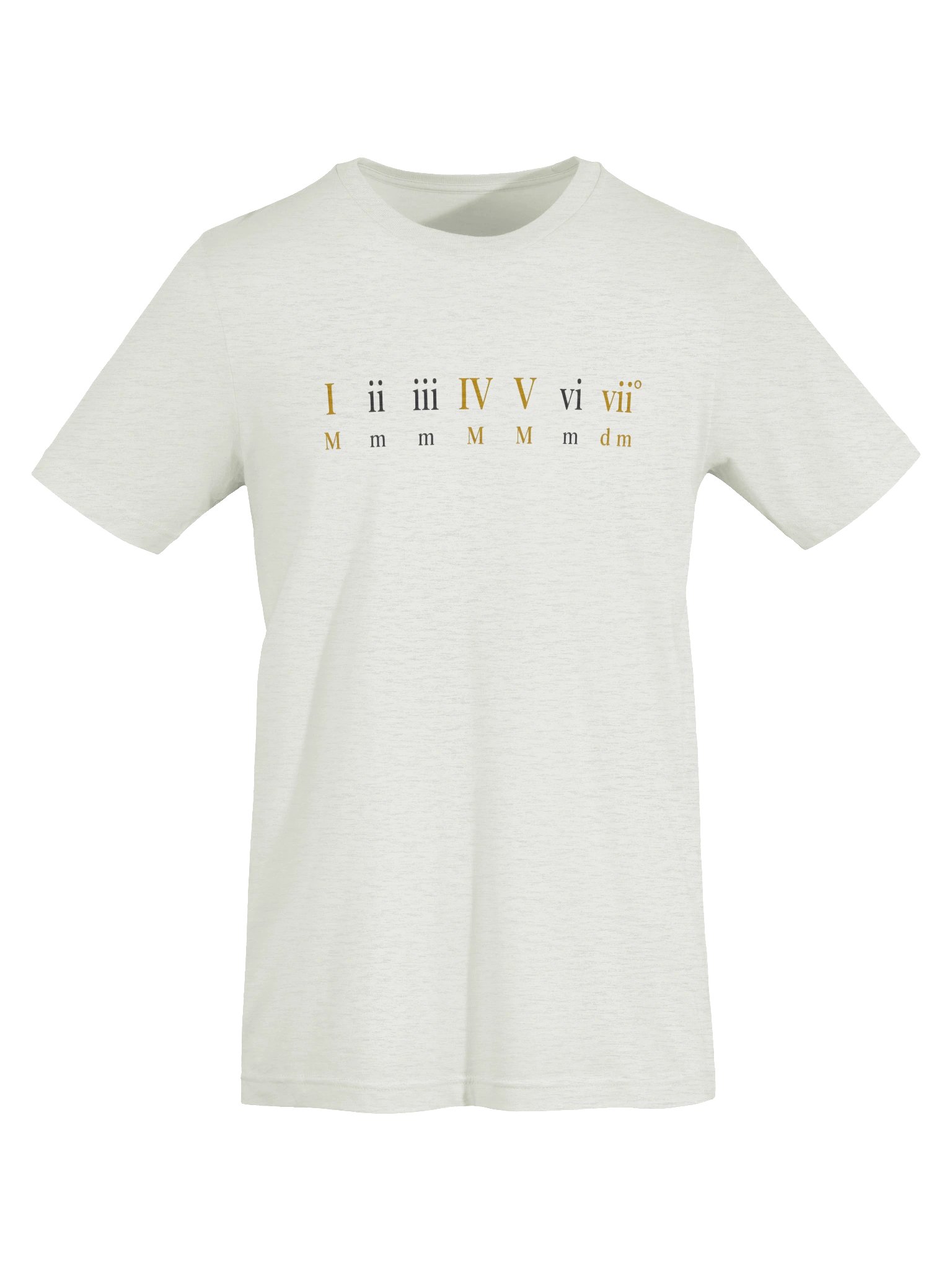 Roman Numeral Major Scale Minimalist Graphic Tee product image (10)