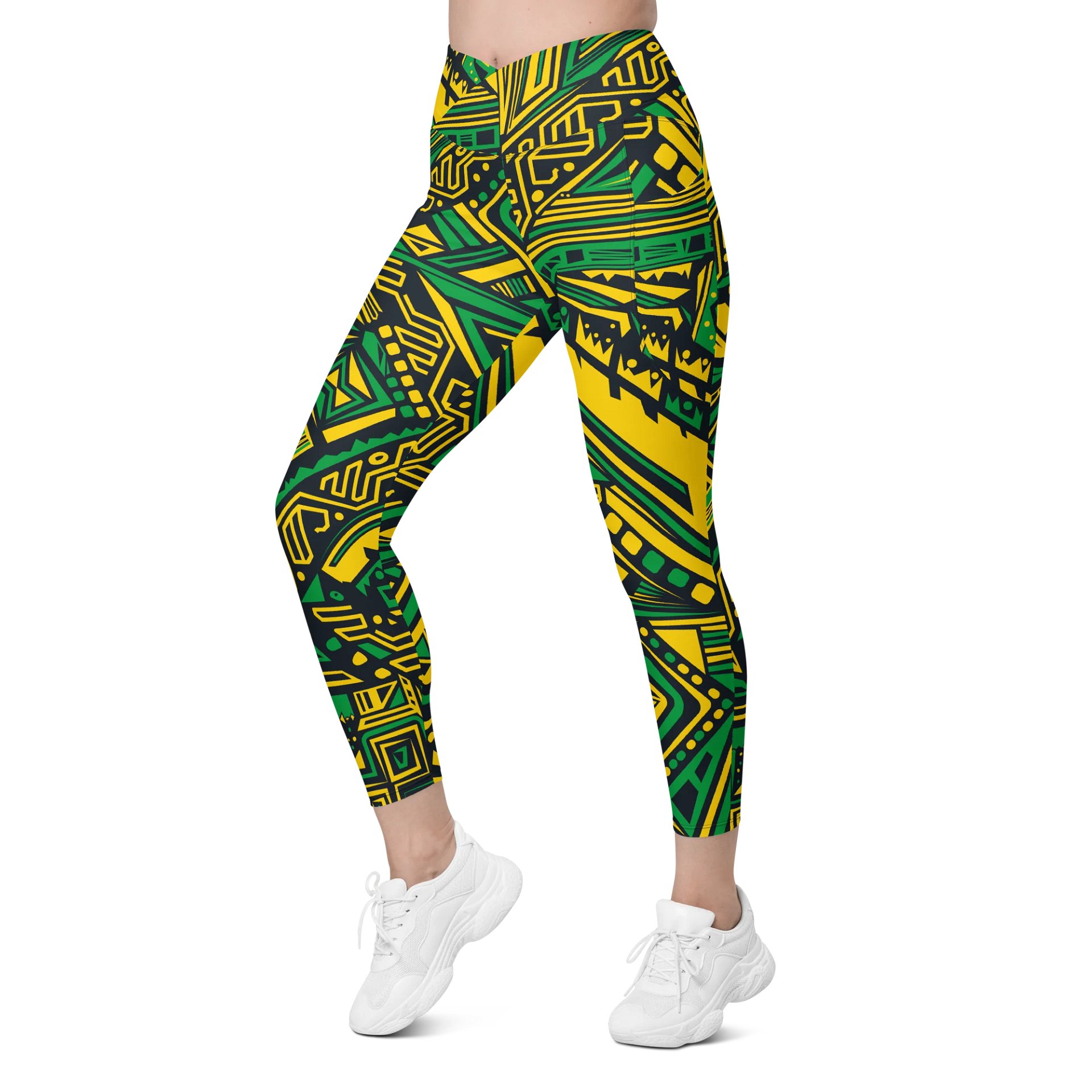 Geometric Fusion Crossover Leggings product image (5)