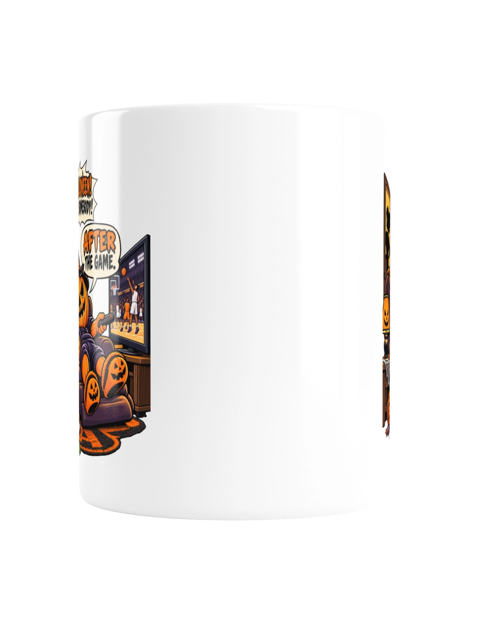 It’s Halloween! Go scare somebody! — After the game - Mug product image (4)