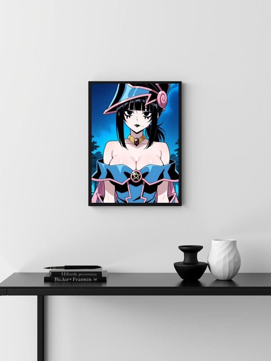 Luna Rain Dark Magician Girl – Glossy 8x10 Metal Print product image (3)