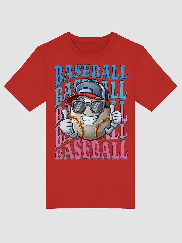 Baseball Thumbs Up Smiling T-Shirt product image (1)