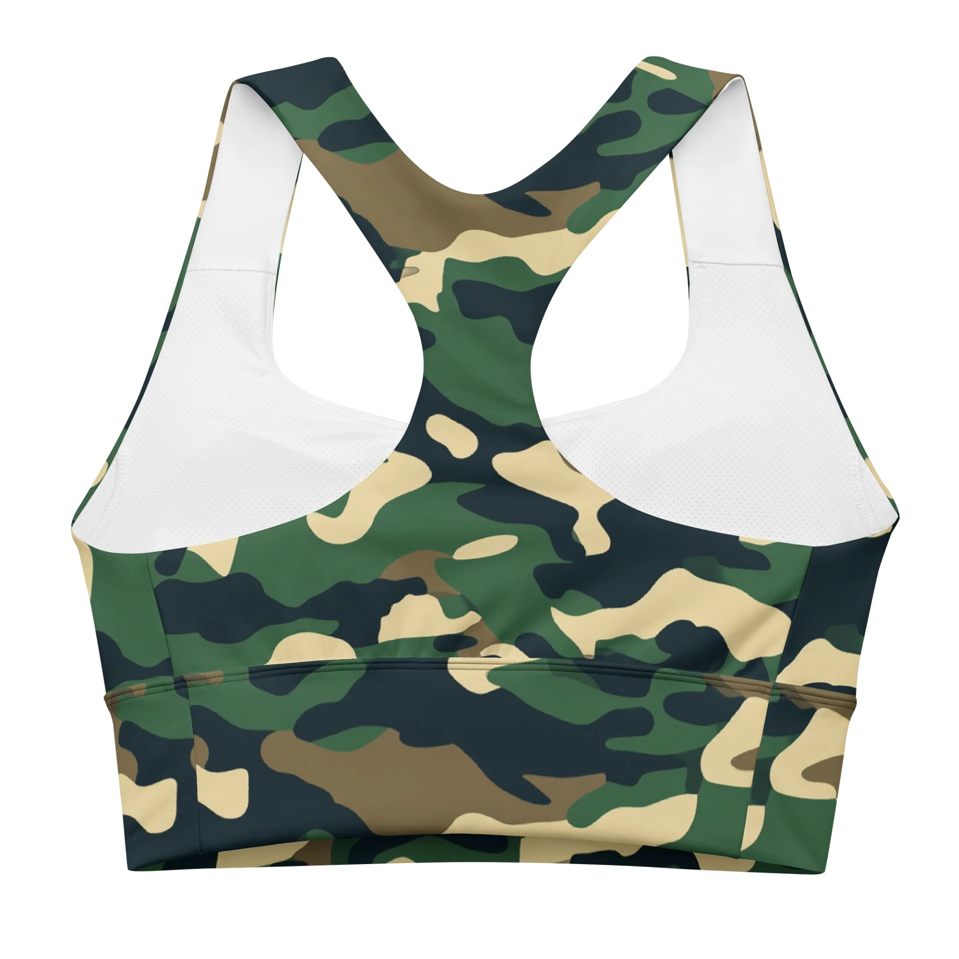 Jungle Camo Sports Bra product image (2)