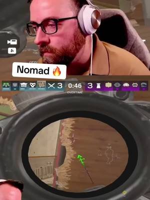 Nomad making MOVES! 🔥 #rainbowsixsiege #rainbow6 #r6siege #r6 #r6s 