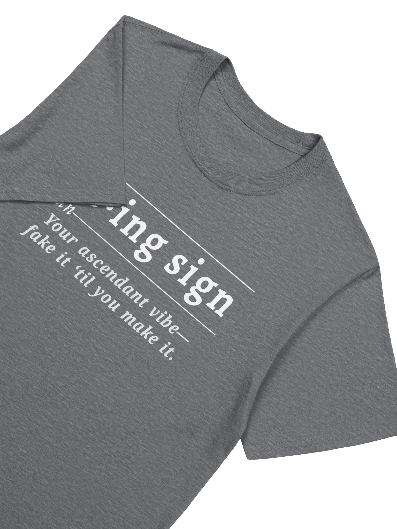 Rising Sign Def Unisex Tee v2 product image (2)