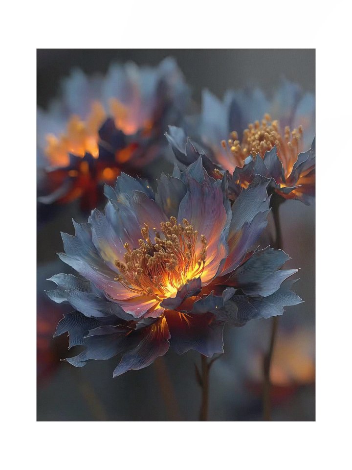 Ember Anemone - Crown of Embers Series I — 18×24 Fine Art Print product image (1)