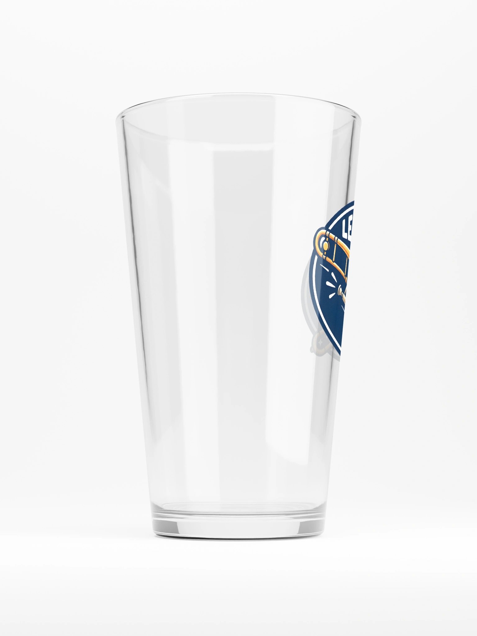 Let It Slide Pint Glass product image (2)