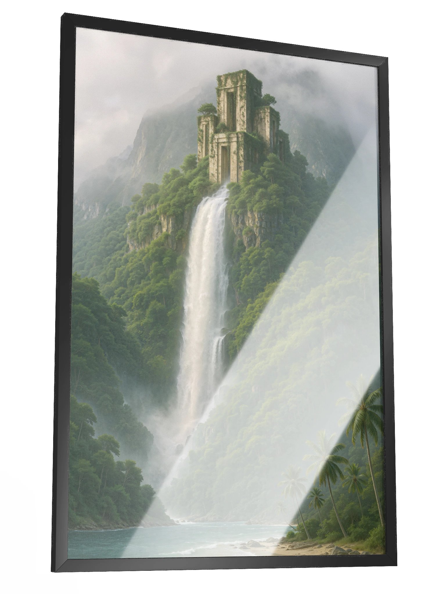Tidefall Monolith – Framed Poster product image (3)