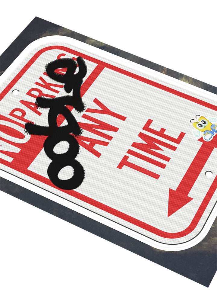 No Parking Sticker product image (2)