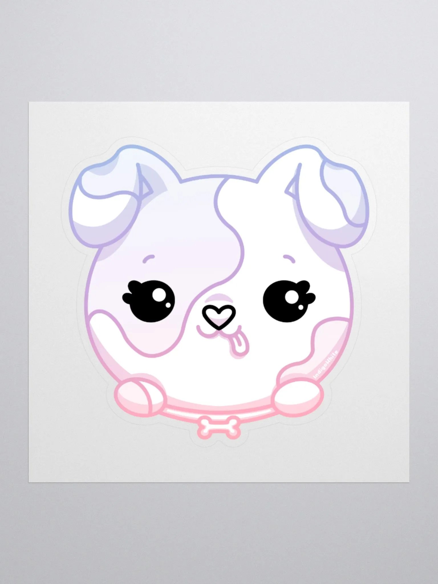 Spotted Sunset Pup Sticker product image (1)