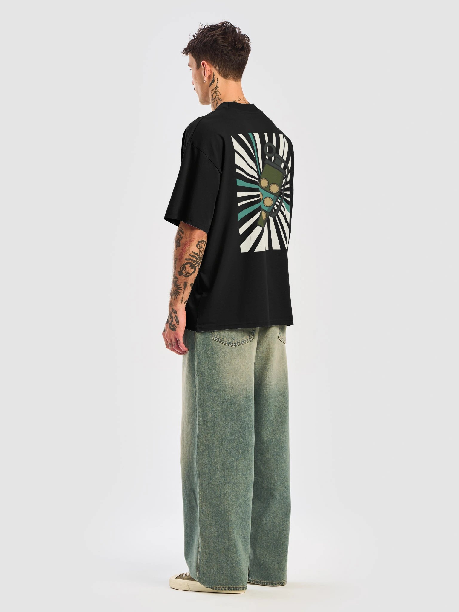 Think Fast Chucklenuts Oversized Tee product image (2)