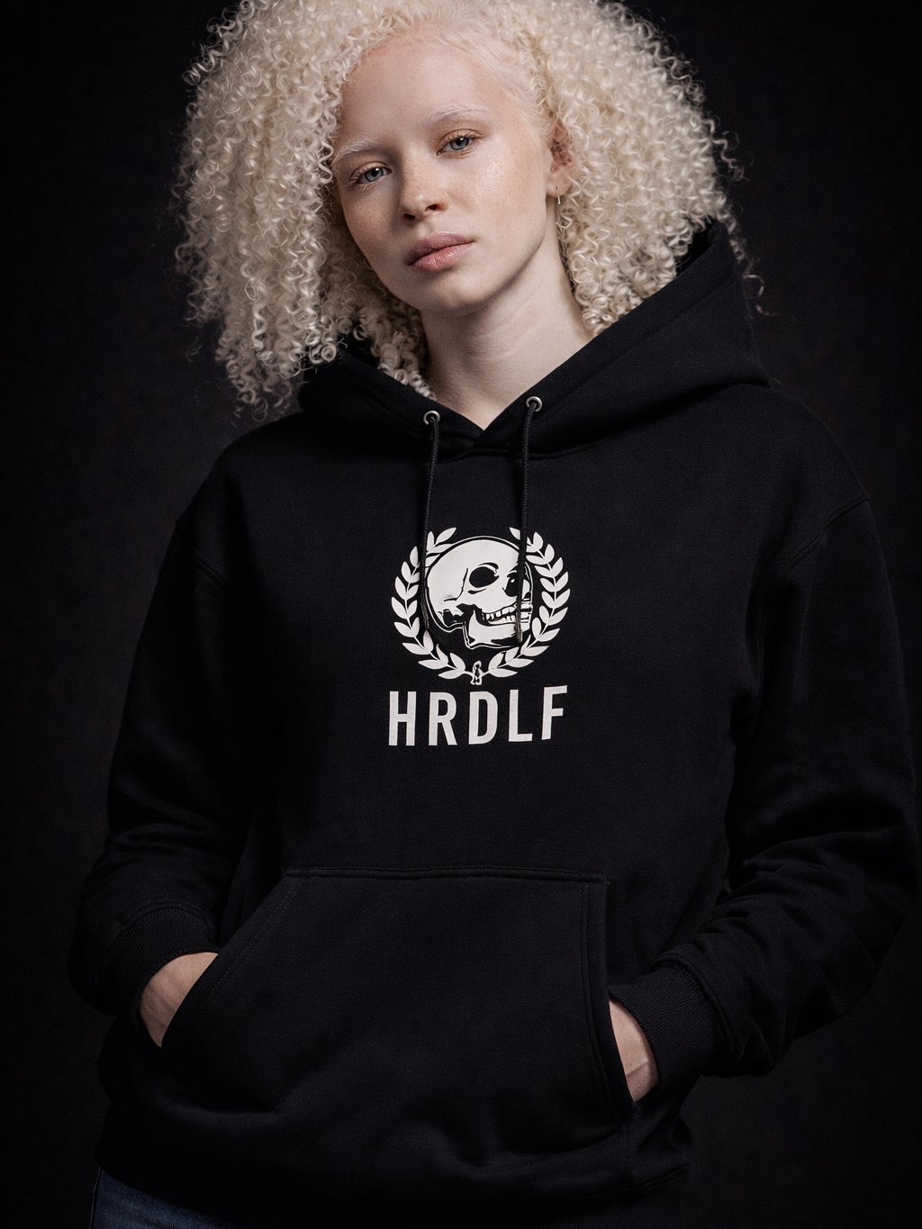 HRDLF Skull - Black Hoodie product image (2)