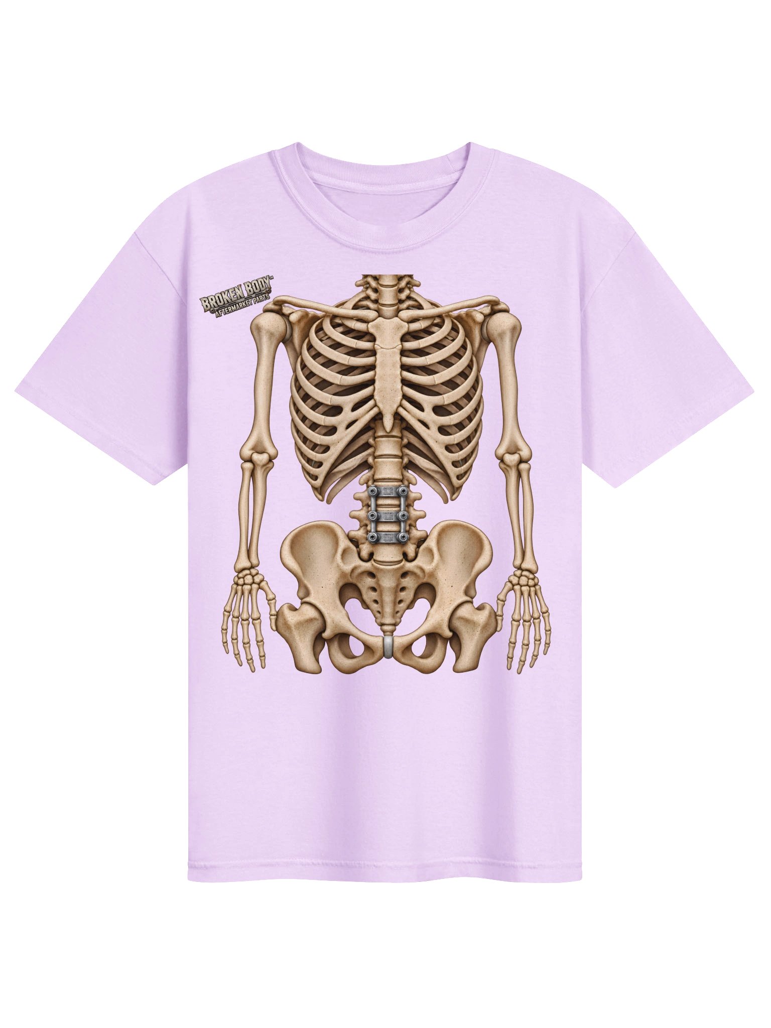 Lower Back Surgery Shirt — Aftermarket Parts Front & Back Tee | Rebuild Shop product image (2)