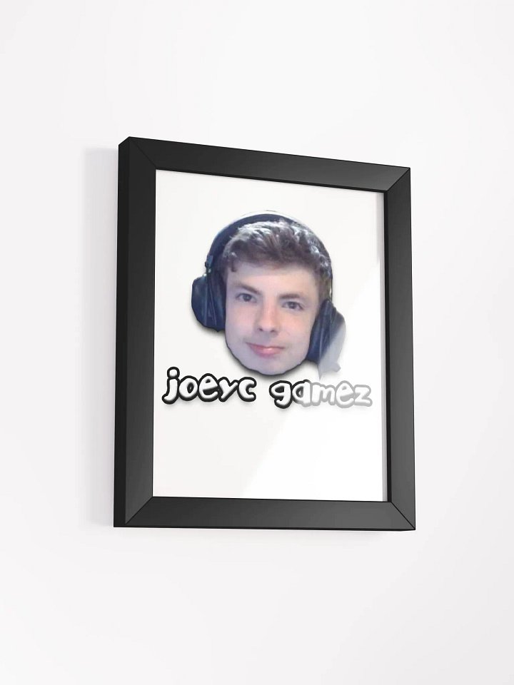 JoeyC Gamez Signature Face Poster product image (2)